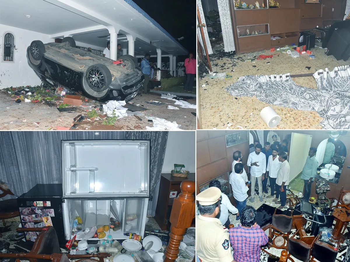 ఆగని ఆగడాలు.. నెల్లూరులో టీడీపీ నేతల అరాచకం (ఫొటోలు)