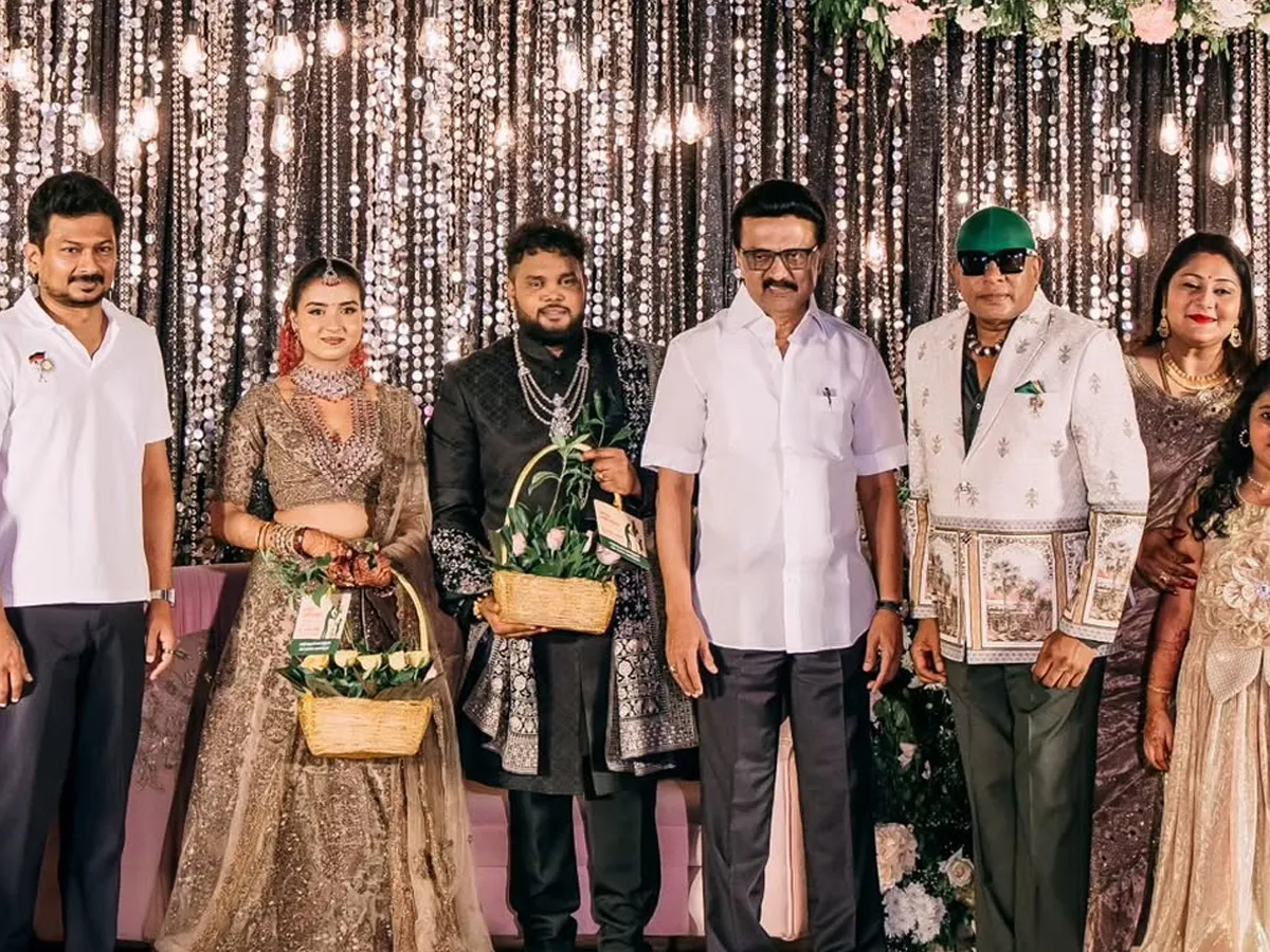 గ్రాండ్‌గా డ్రమ్స్‌ శివమణి కుమారుడి వెడ్డింగ్ (ఫొటోలు)