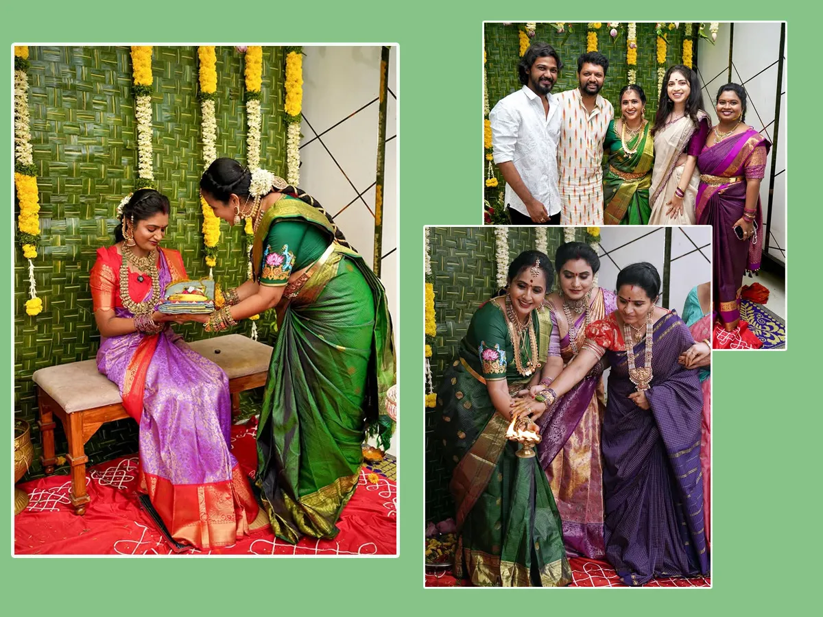 టాలీవుడ్ యాంకర్ లాస్య వరలక్ష్మీ వ్రతం.. ఫోటోలు 