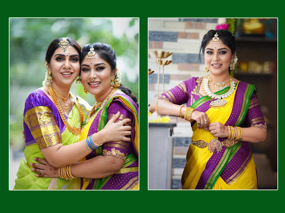 సిస్టర్‌తో టాలీవుడ్‌ బుల్లితెర నటి శ్రీకృష్ణ జన్మాష్టమి వేడుకలు.. ఫోటోలు