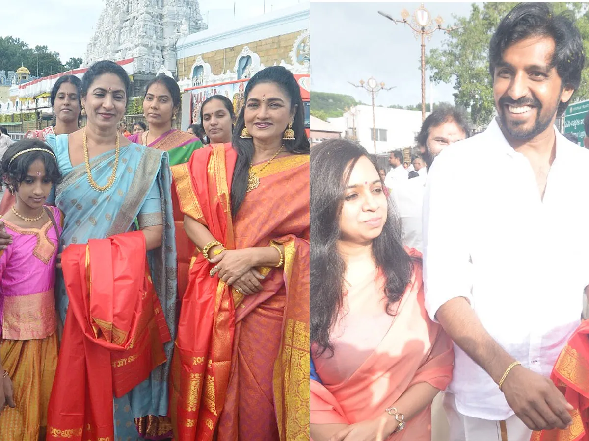 తిరుమల శ్రీవారి సేవలో టాలీవుడ్ ప్రముఖులు (ఫొటోలు)