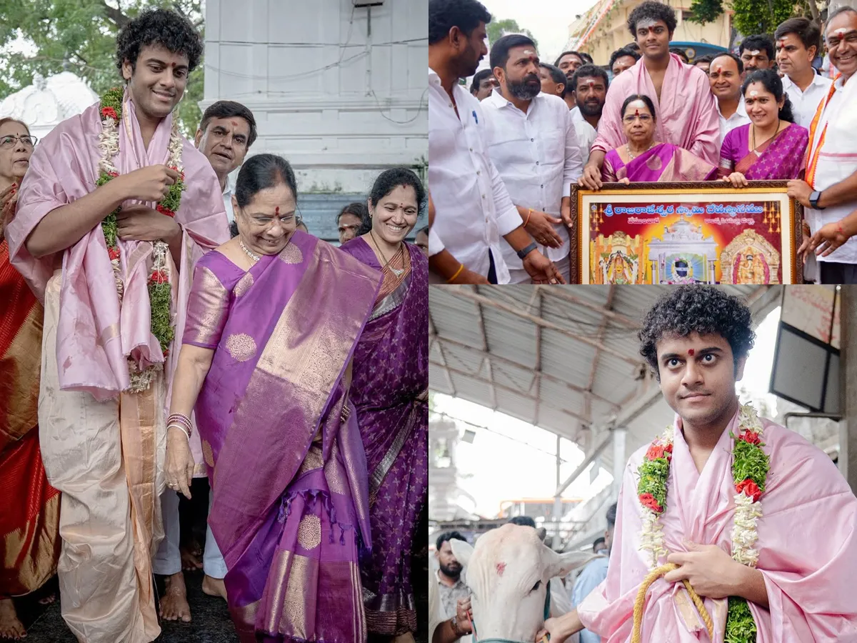 వేములవాడ రాజన్న సన్నిధిలో కేసీఆర్ సతీమణి (ఫొటోలు)