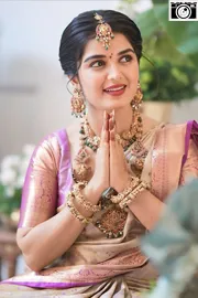 Bigg BOss Fame Priyanka Jain Participated In Varalakshmi Vratham pooja Photos9