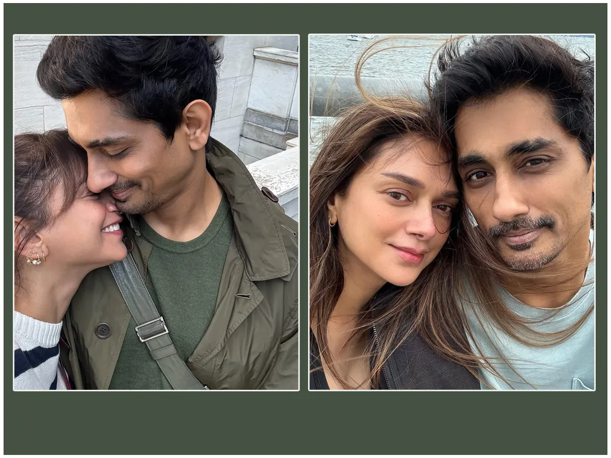 సిద్దార్థ్-అదితీ పెళ్లిరోజు సెలబ్రేషన్స్ (ఫొటోలు)