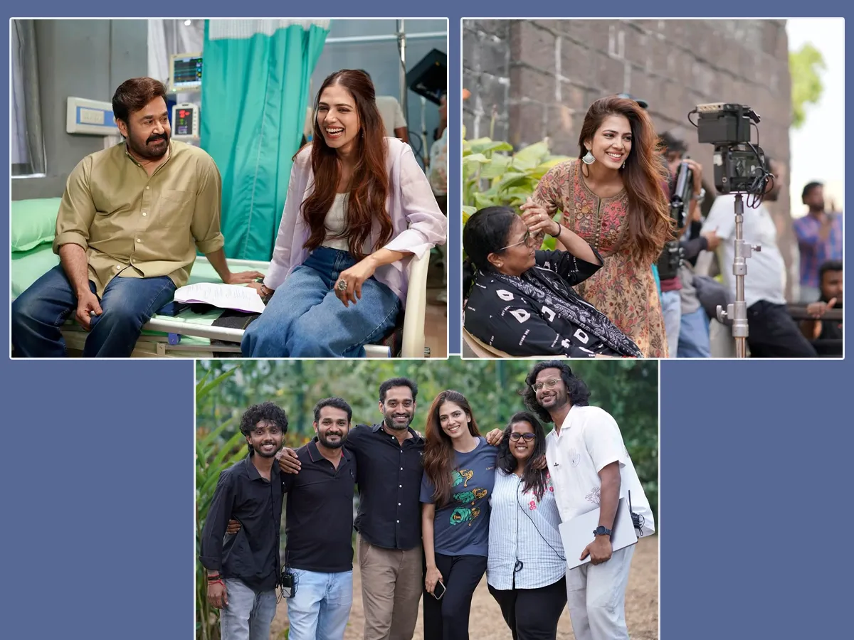 మాళవిక 'హృదయపూర్వం' జ్ఞాపకాలు.. ఫుల్ హ్యాపీ (ఫొటోలు)