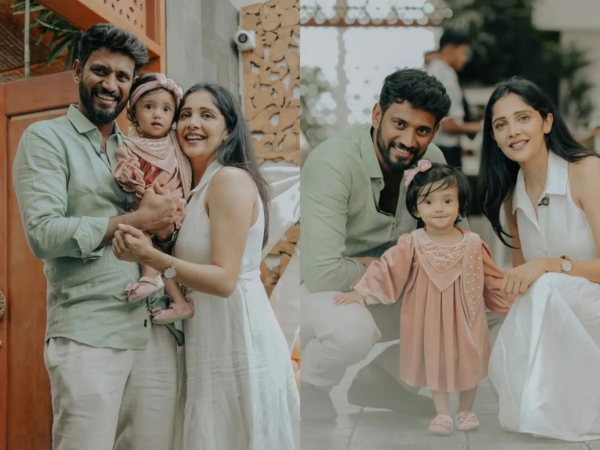 కూతురి పుట్టినరోజు వేడుకల్లో హీరోహీరోయిన్ జోడీ (ఫొటోలు)