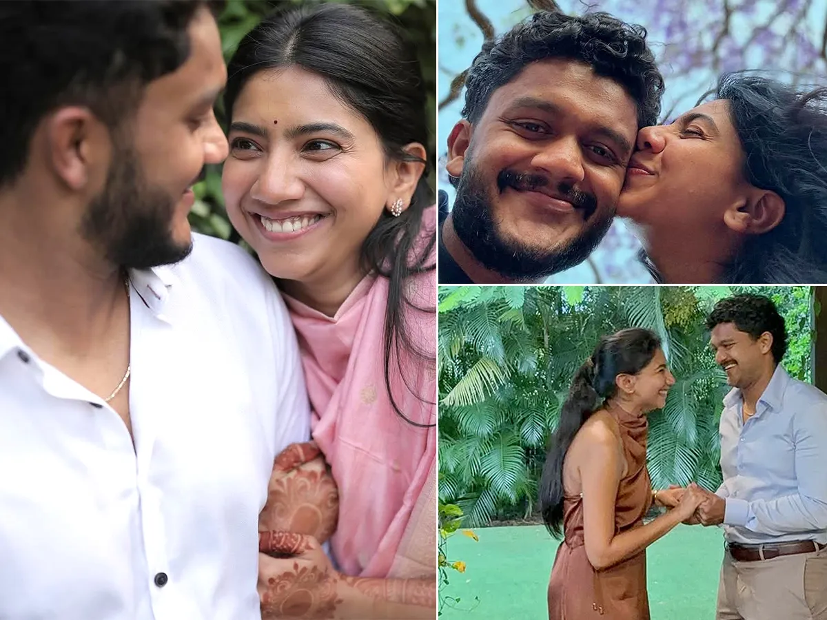 పెళ్లిరోజు స్పెషల్.. భర్తతో సాయిపల్లవి చెల్లెలు ఇలా (ఫొటోలు)