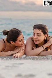 Actress Kajal Aggarwal shares Birthday Wishes To Her Sister Nisha Agarwal Photos10