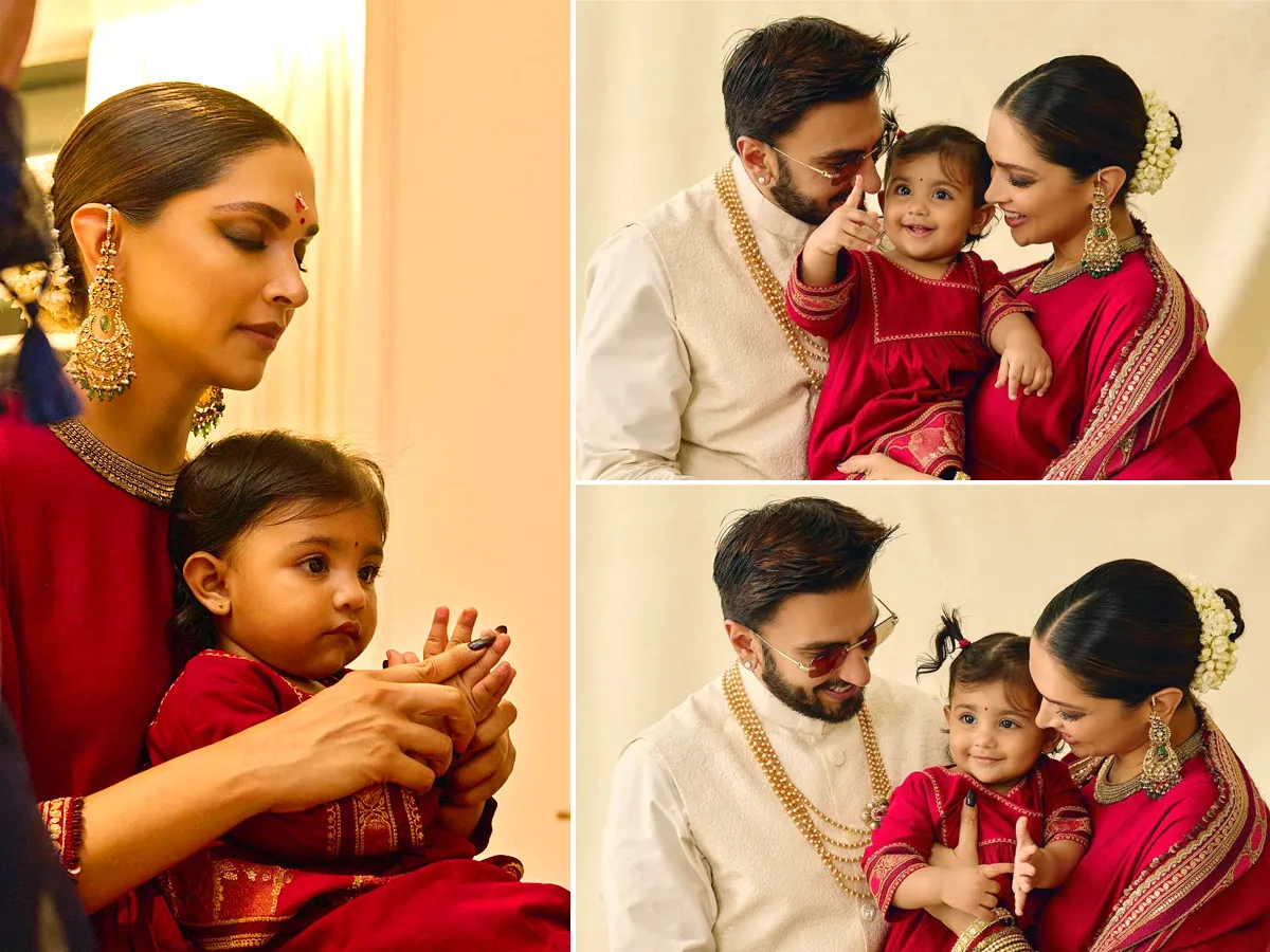 దీపికపడుకోన్‌ దివాలీ సర్‌ప్రైజ్‌..   మహారాణిలా బుజ్జి ‘డింపుల్‌ క్వీన్‌’ (ఫొటోలు)