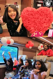 Anchor Ravi's daughter recently celebrated her tenth birthday3