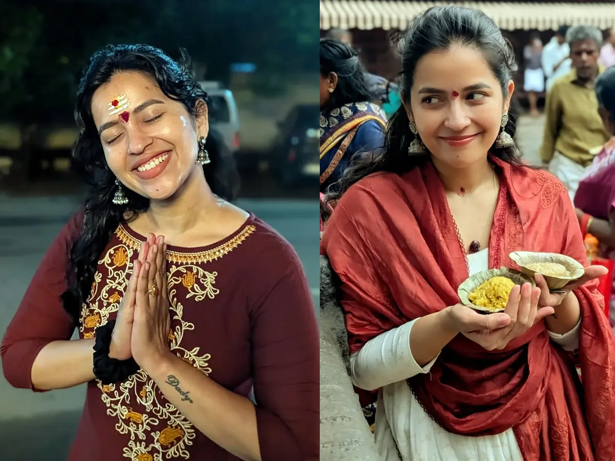 తెలుగు హీరోయిన్ అరుణాచలం ట్రిప్ (ఫొటోలు)