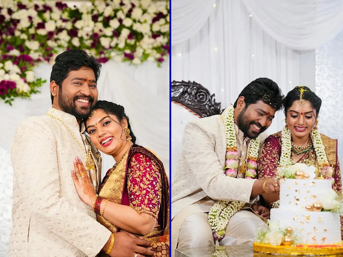 ప్రియుడితో తెలుగు సీరియల్ నటి ఎంగేజ్‌మెంట్ (ఫొటోలు)