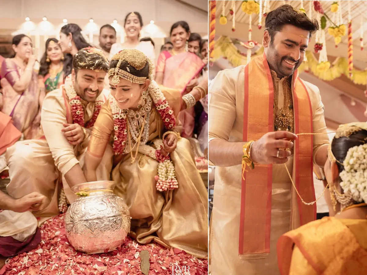 పెళ్లి ఫోటోలు షేర్‌ చేసిన నారా రోహిత్ (ఫోటోలు)