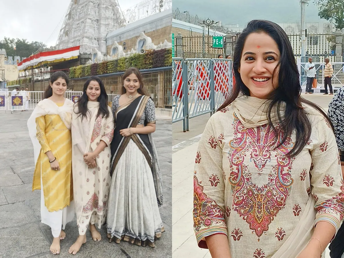 తిరుమలలో నటి స్వాతి దీక్షిత్‌ (ఫోటోలు)