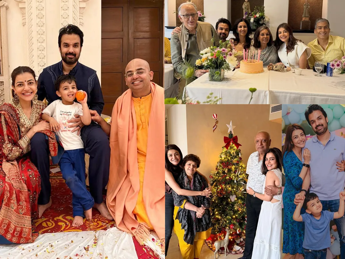 Actress Kajal Aggarwal December Memories Photos