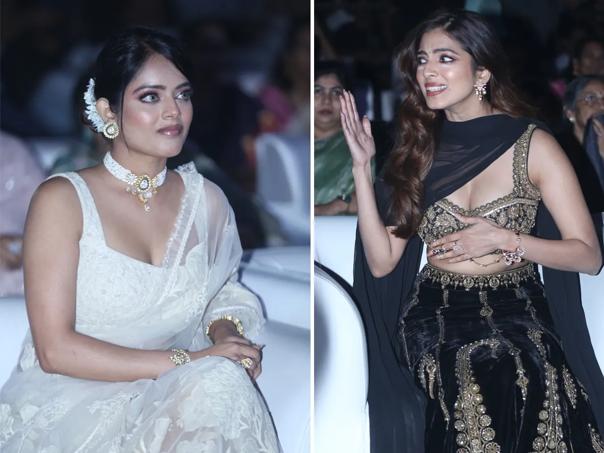 ‘ది రాజా సాబ్’ప్రీ రిలీజ్ లో మెరిసిన హీరోయిన్స్‌ మాళవిక, రిద్ది కుమార్ (ఫొటోలు)