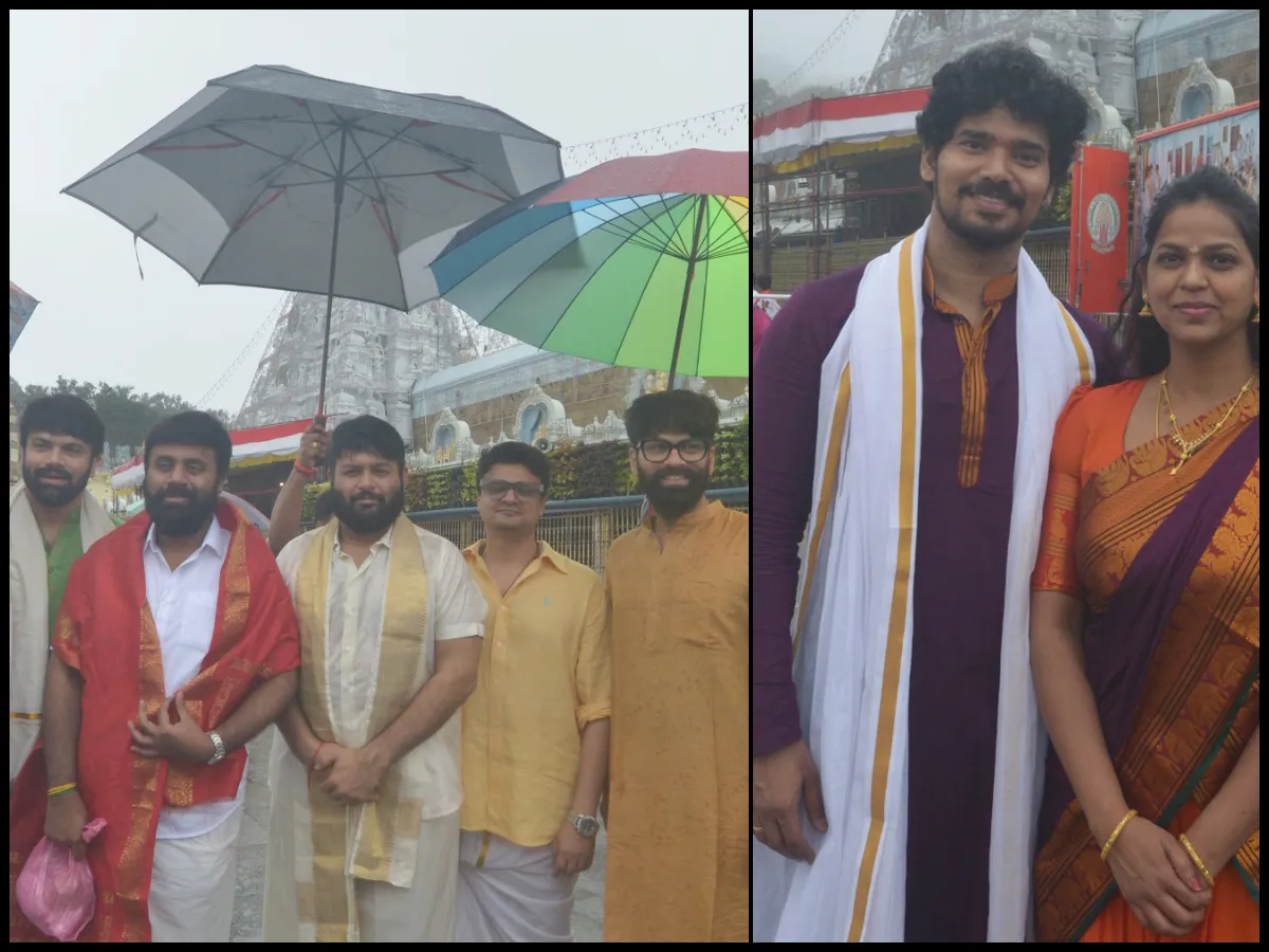 తిరుమల శ్రీవారి సేవలో టాలీవుడ్ ప్రముఖులు (ఫోటోలు)