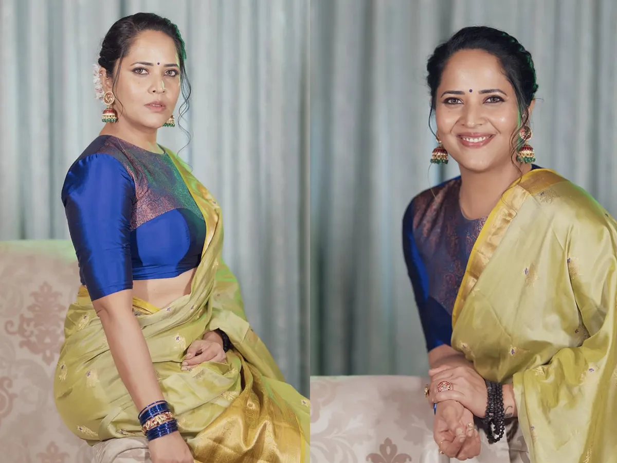 నేను నా మూడ్ స్వింగ్స్.. చీరలో అనసూయ (ఫొటోలు)