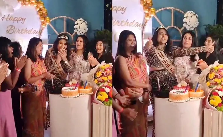 తెలుగు నటి జ్యోతి బర్త్ డే సెలబ్రేషన్ (ఫొటోలు)