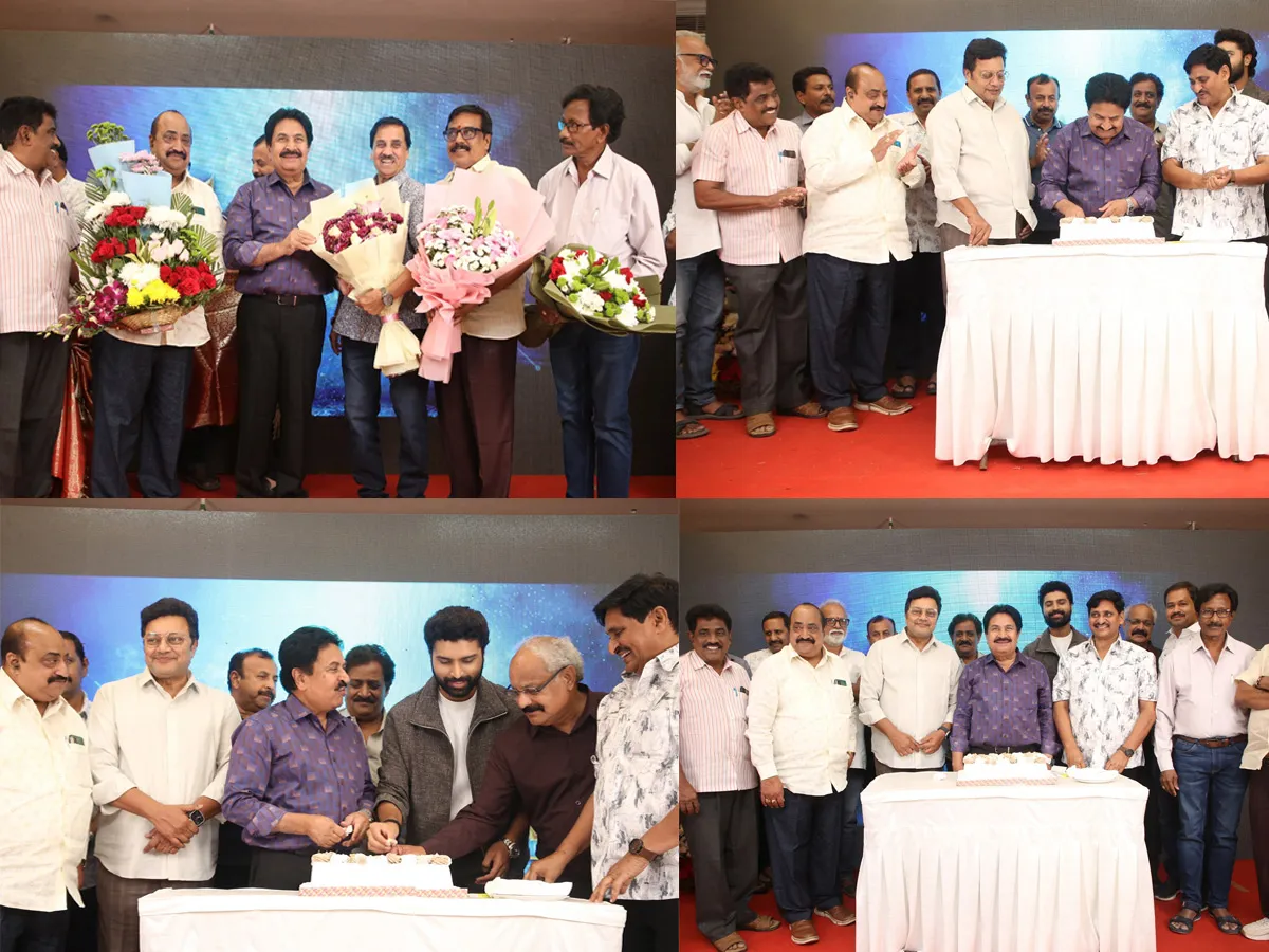 ప్రముఖ సినీ నిర్మాత 'అచ్చిరెడ్డి' బర్త్‌డే వేడుకలో సెలబ్రిటీలు (ఫోటోలు)