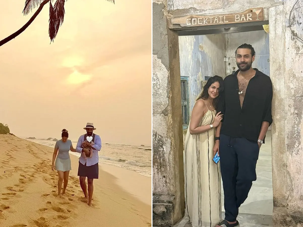 కొడుకుతో ట్రిప్ వేసిన వరుణ్ తేజ్-లావణ్య (ఫొటోలు)