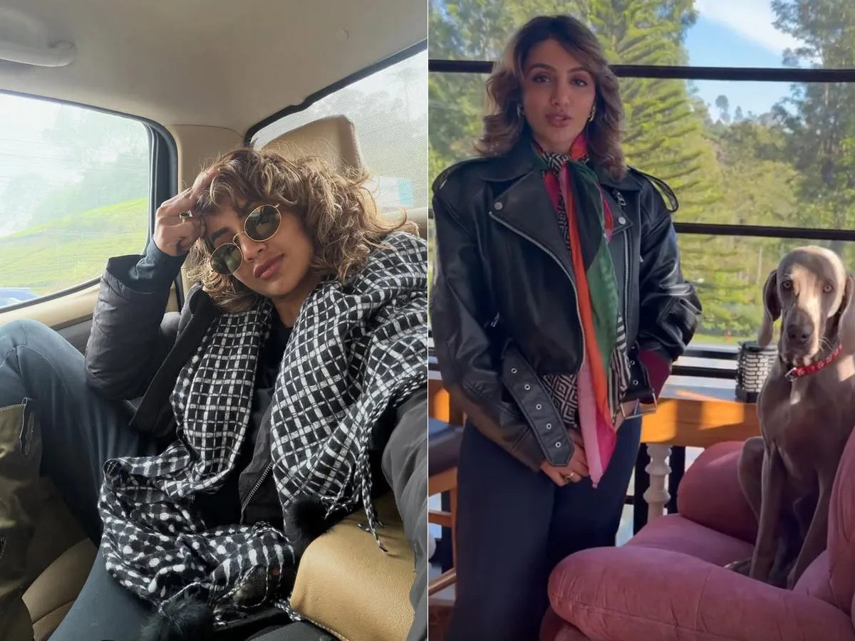 కొండల్లో తిరిగేస్తున్న తేజస్విని (ఫొటోలు)