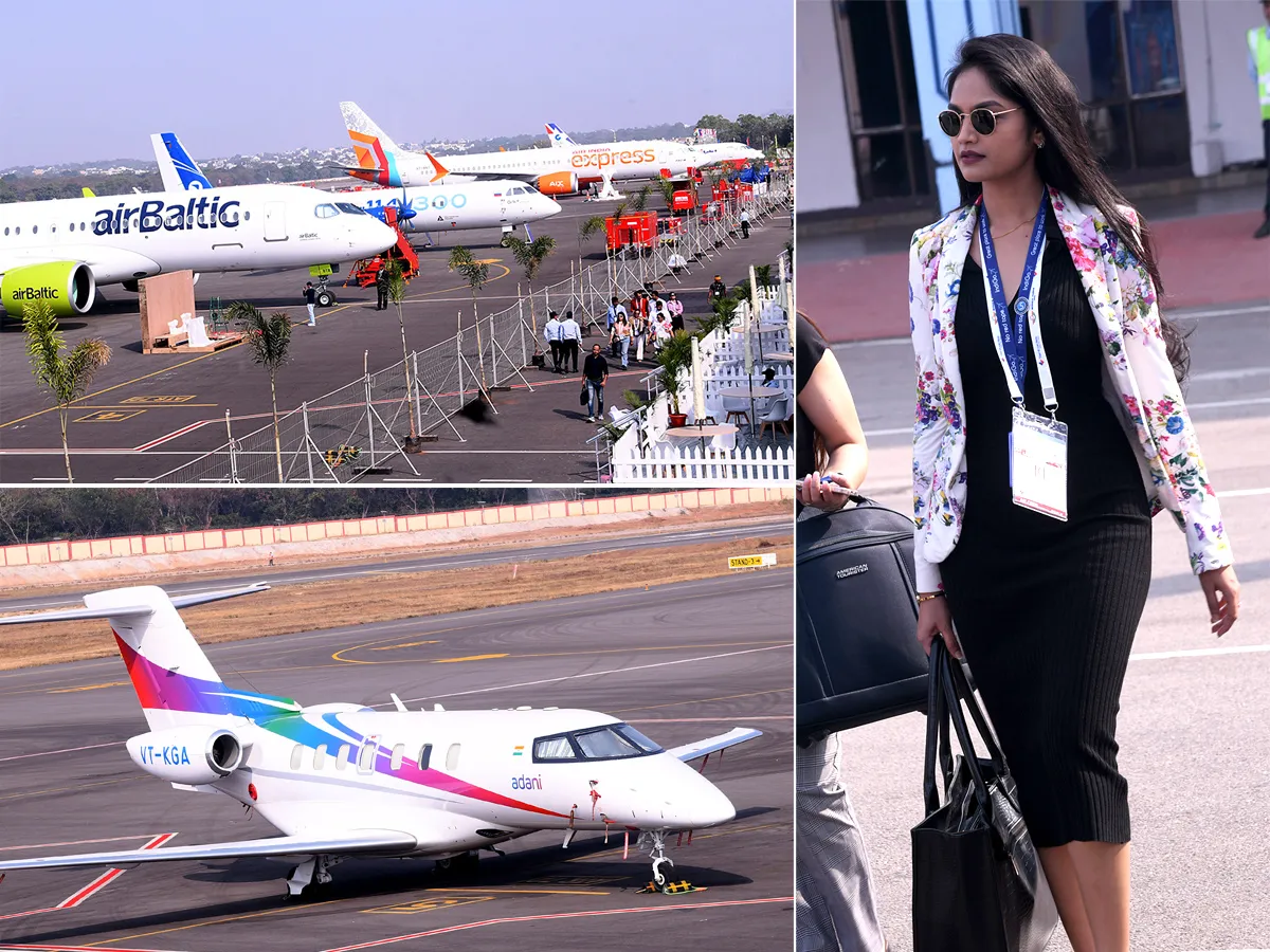 బేగంపేట ఎయిర్‌పోర్ట్‌లో నేటి నుంచి వింగ్స్‌ ఇండియా షో (ఫొటోలు)