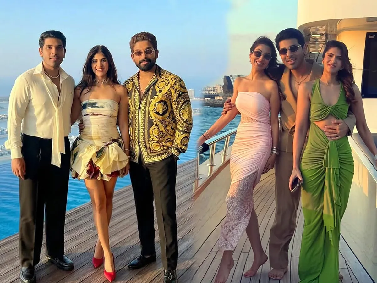 దుబాయిలో అల్లు శిరీష్ బ్యాచిలరేట్ పార్టీ (ఫొటోలు)