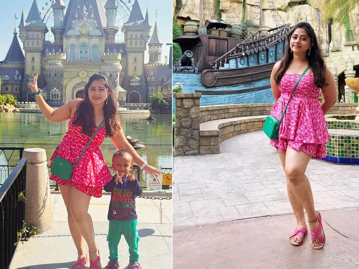 ఫ్యామిలీతో వండర్‌ పార్క్‌లో లహరి (ఫోటోలు)