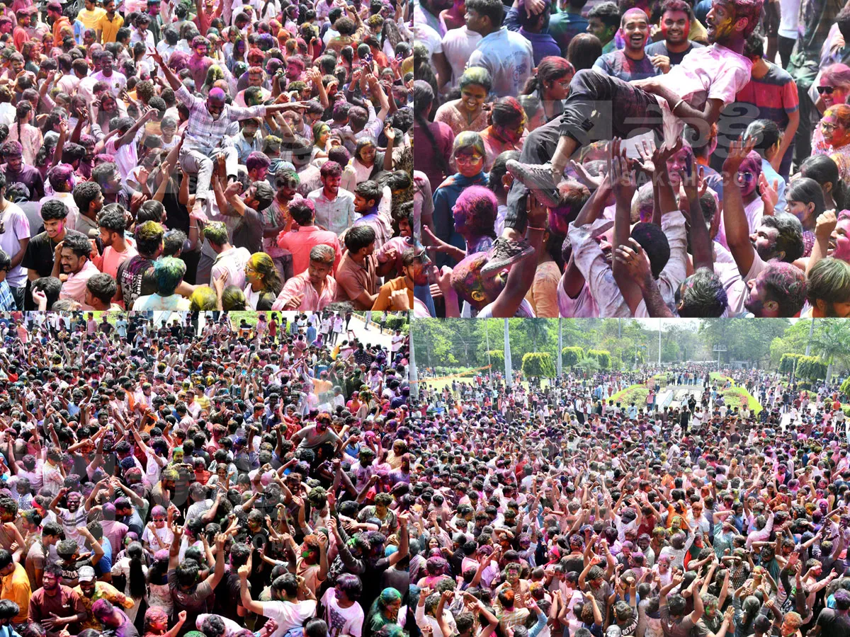 హైదరాబాద్ లో అంబరాన్నంటిన హోలీ వేడుకలు (ఫొటోలు)