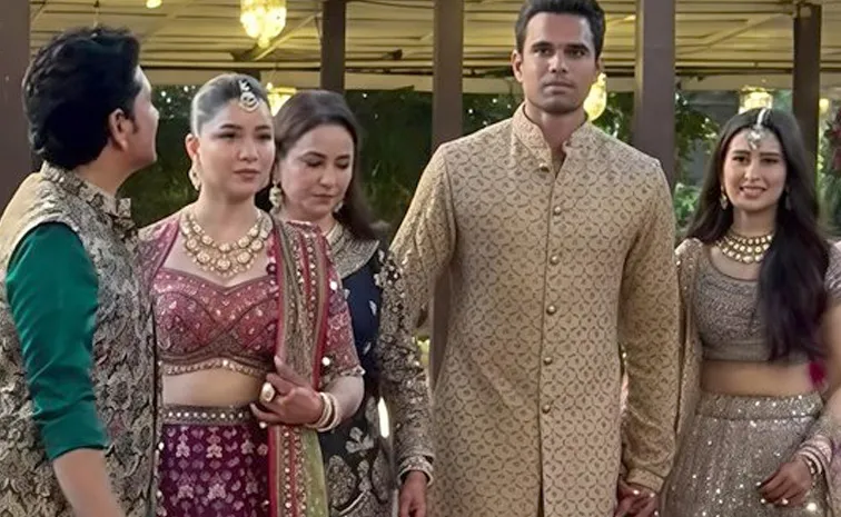 అర్జున్‌ టెండుల్కర్‌- సానియా మెహందీ.. తరలివచ్చిన క్రికెటర్లు (ఫొటోలు)