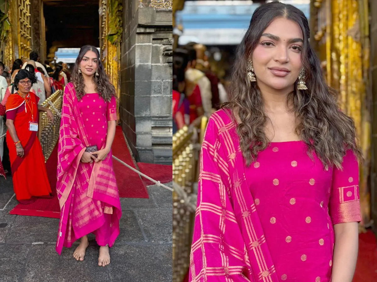 తిరుమల శ్రీవారి సేవలో హీరోయిన్ (ఫొటోలు)