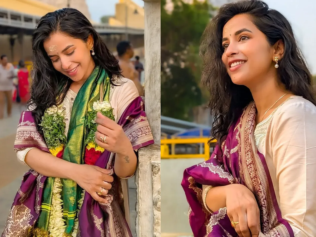 తమిళనాడు డివోషనల్ ట్రిప్‌లో తెలుగు హీరోయిన్ (ఫొటోలు)