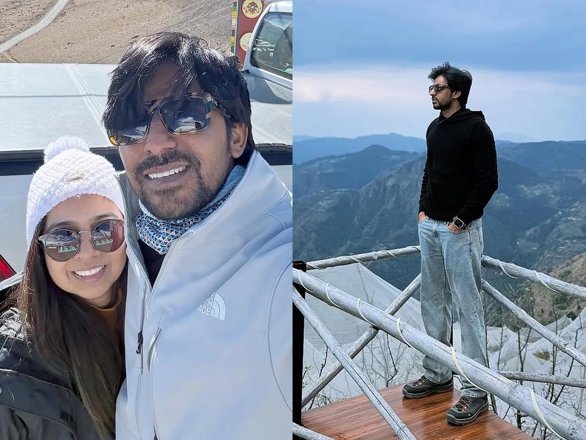 భార్యతో కలిసి ప్రియదర్శి హిమాలయ ట్రిప్ (ఫొటోలు)