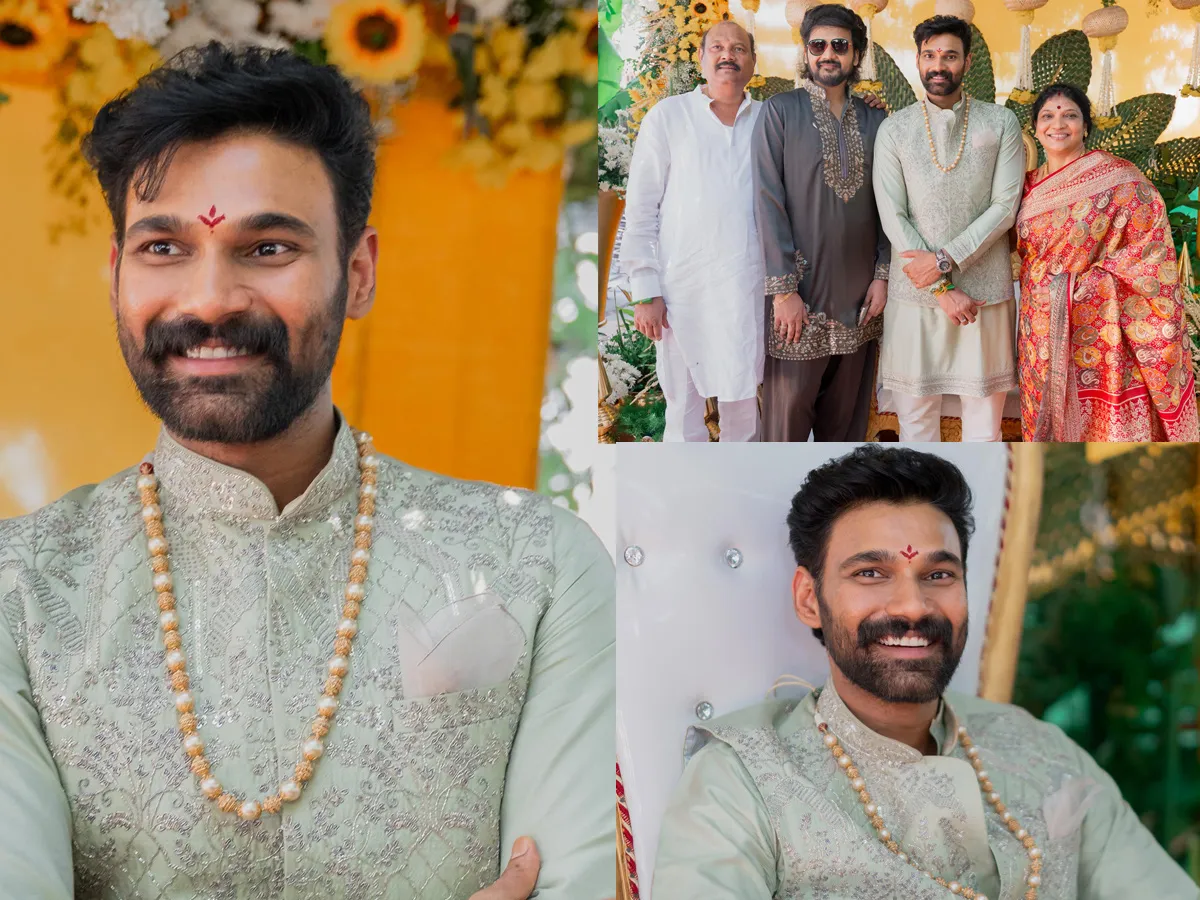 పెళ్లి వేడుకల్లో టాలీవుడ్ హీరో బెల్లంకొండ శ్రీనివాస్ (ఫొటోలు)