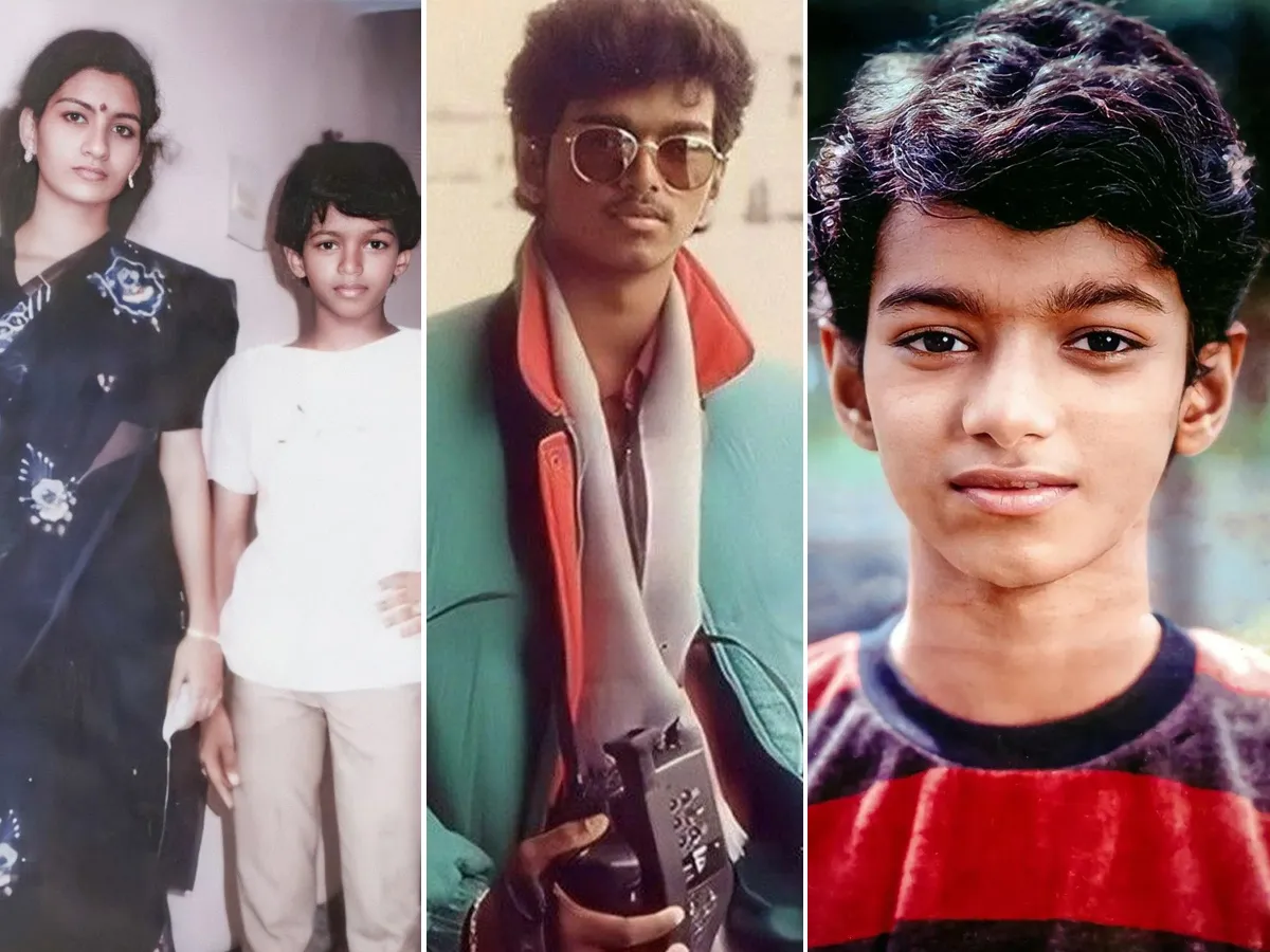 TVK Vijay Thalapathy Rare And Unseen Images Viral 