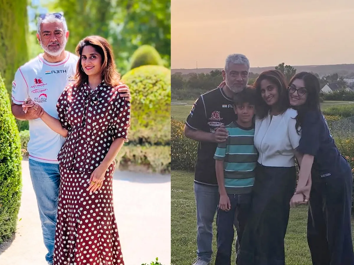 హీరో అజిత్ ఫ్యామిలీని చూశారా? (ఫొటోలు)