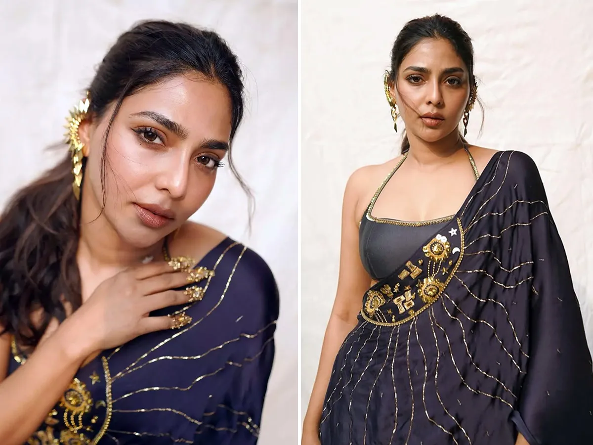 బ్లాక్‌ డ్రెస్‌లో మలయాళ బ్యూటీ ఐశ్వర్య లక్ష్మి అందాలు.. ఫోటోలు