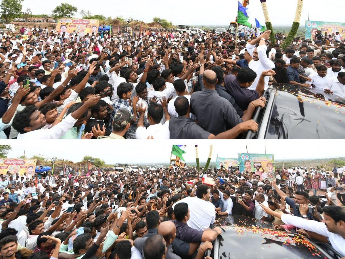గట్టు శ్రీలక్ష్మీనరసింహస్వామి ఆలయ ప్రారంభోత్సవంలో వైఎస్ జగన్