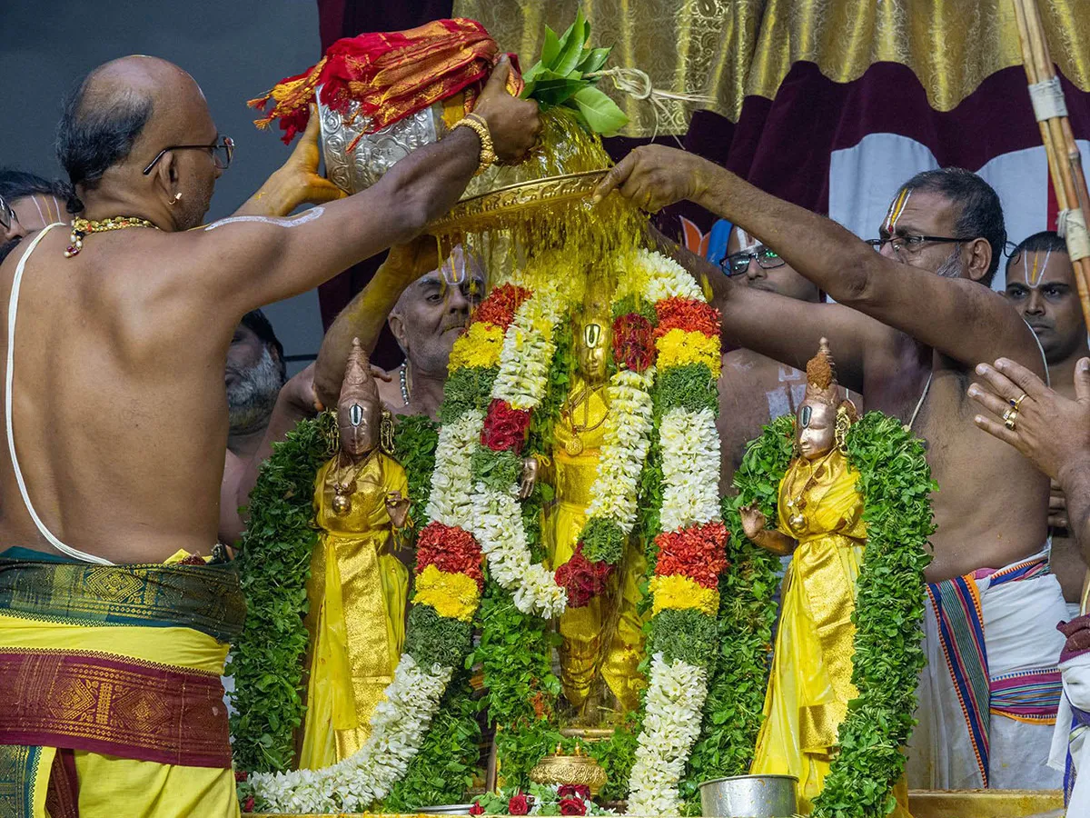 తిరుమలలో శాస్త్రోక్తంగా ప్రారంభమైన శ్రీవారి జ్యేష్ఠాభిషేకం (ఫొటోలు)