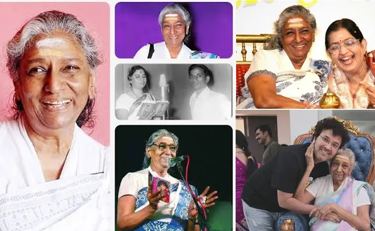 Legendary playback singer S Janaki passed away Photos