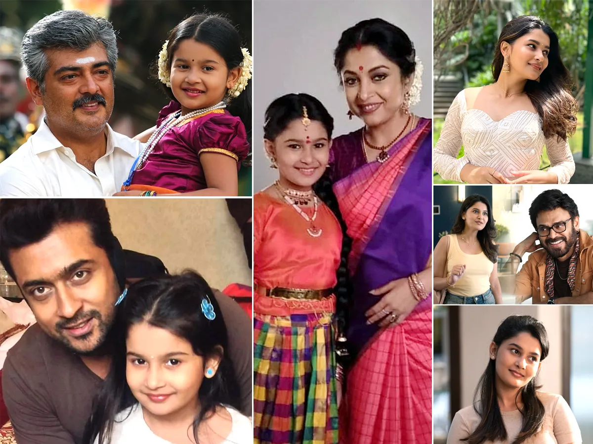 ఈ చిన్నారే.. ఇప్పుడు ట్రెండింగ్‌ స్టార్‌! వెంకీ మామ కూతురి క్యూట్‌ (ఫొటోలు)