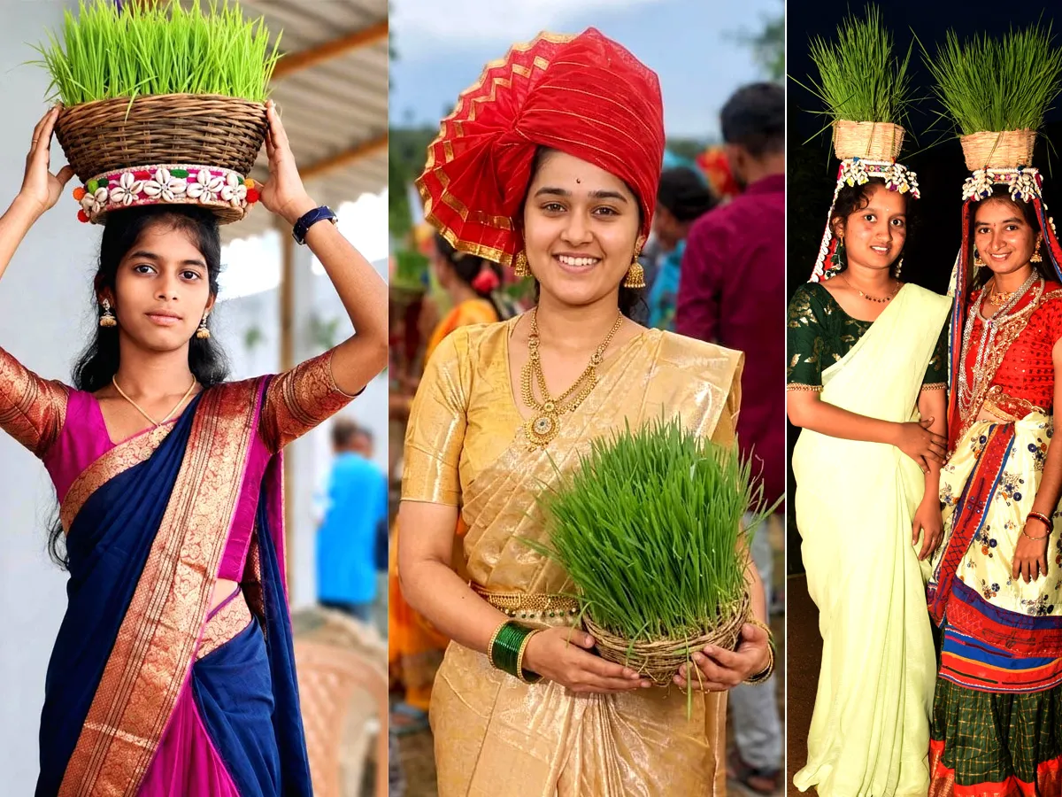 గిరిజన తండాల్లో యువతుల సందడే సందడి (ఫొటోలు)