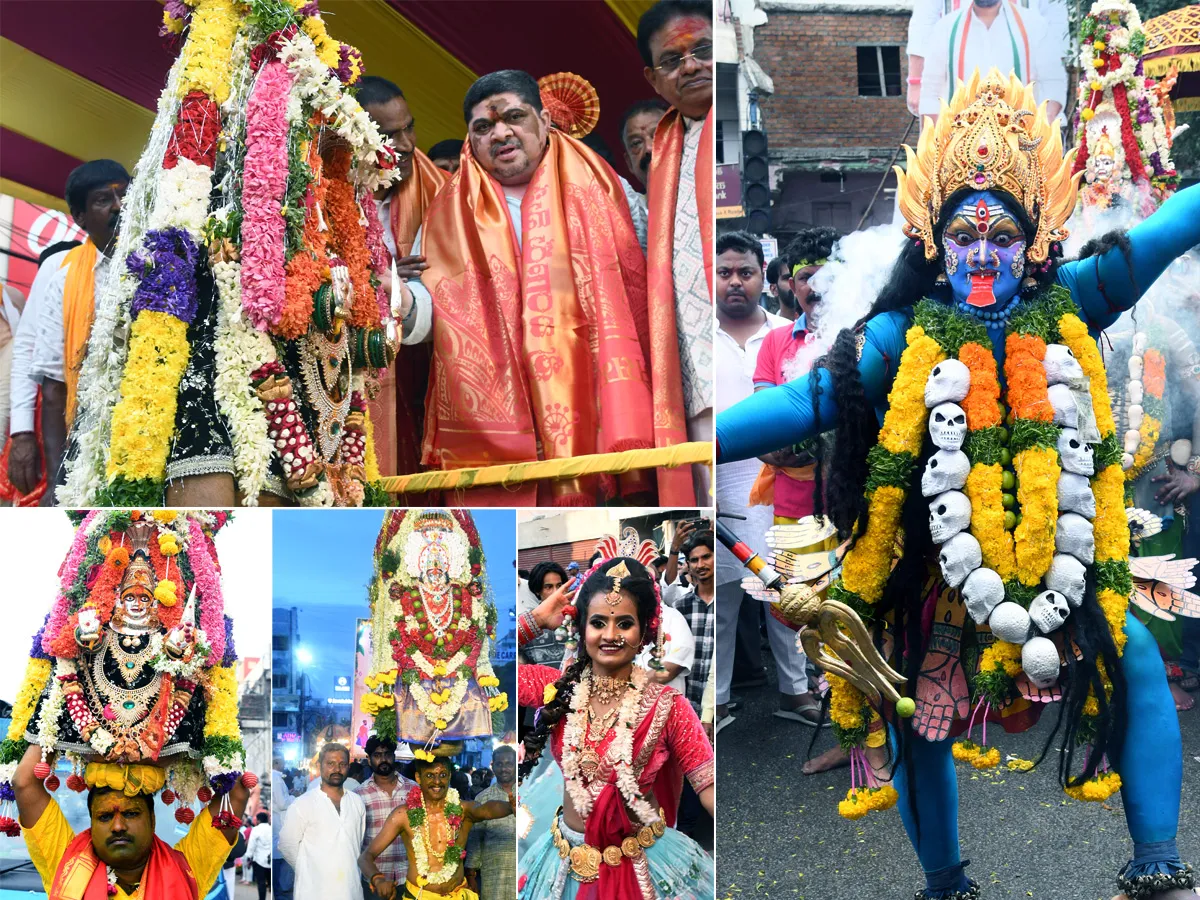 అంగరంగ వైభవంగా పాతబస్తీలో ఘనంగా ఘటాల ఊరేగింపు (ఫొటోలు) 