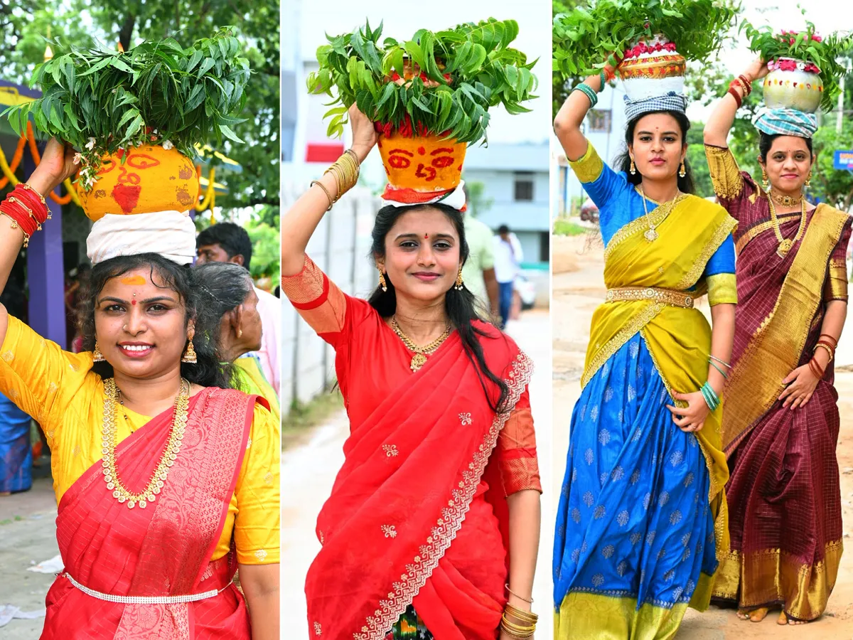 నల్గొండ జిల్లాలో ఘనంగా శ్రావణ మాసం బోనాలు (ఫొటోలు)