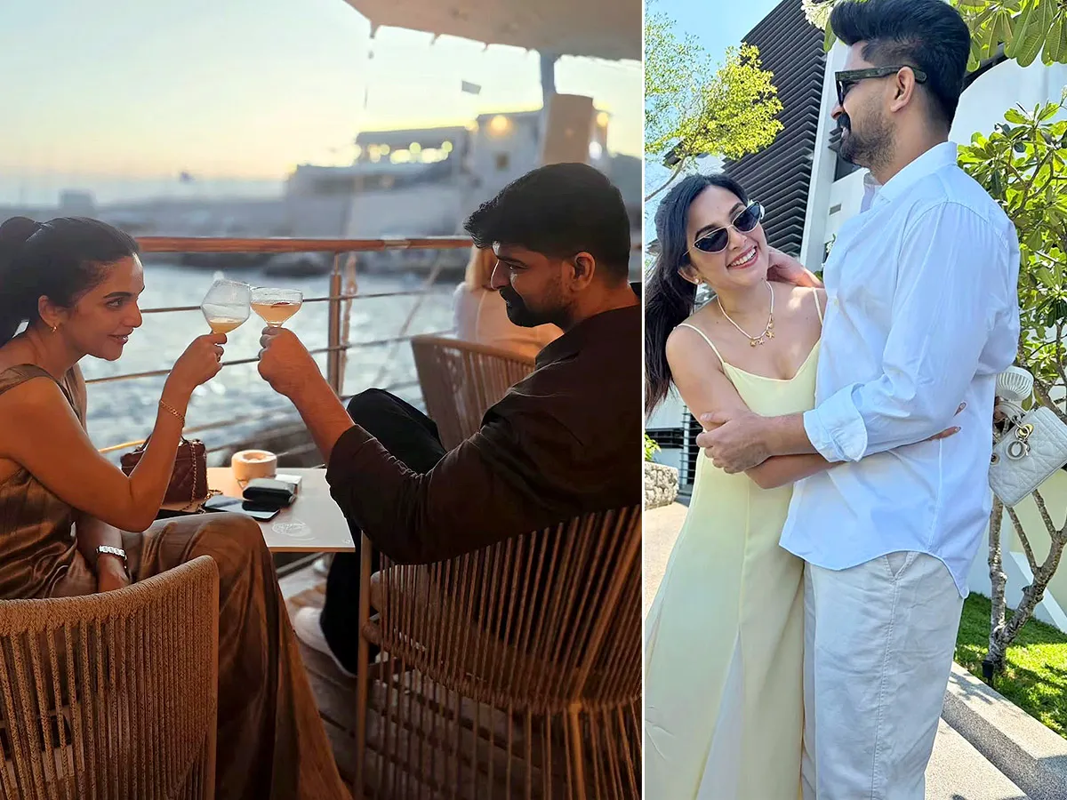 భార్య ప్రేమలో నాగశౌర్య.. క్యూట్‌ మూమెంట్స్‌ (ఫొటోలు)