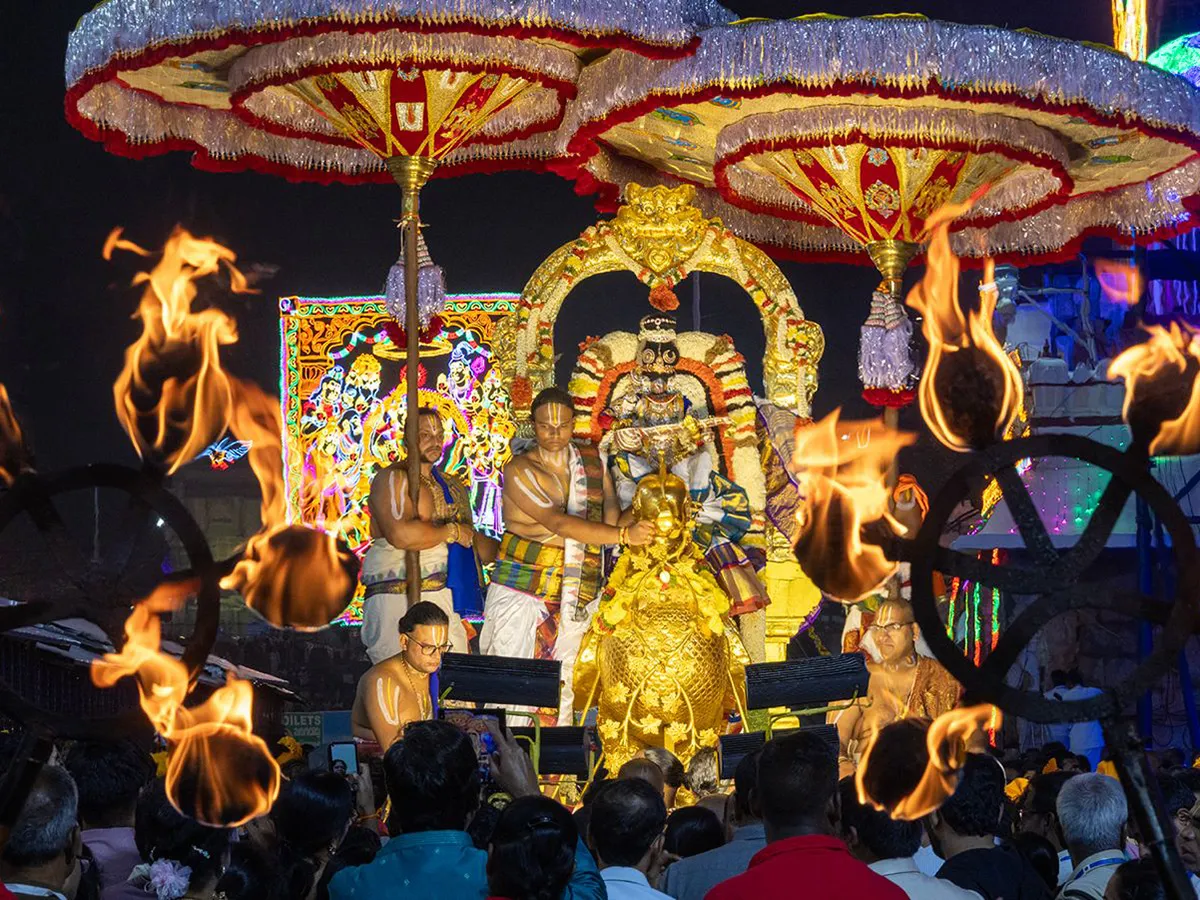 తిరుమల : హంస వాహనంపై సరస్వతీ అలంకారంలో శ్రీ మలయప్పస్వామి (ఫొటోలు)