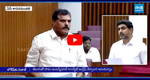 Botsa Satyanarayana Challenges To Nara Lokesh Over Govt School Students Count 