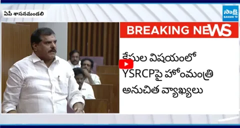 YSRCP Walkout Against Vangalapudi Anitha Comments in Council