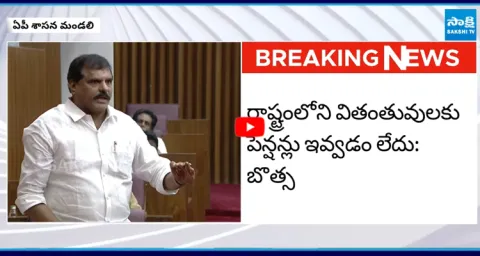 Botsa Satyanarayana Slams Chandrababu Govt Over Widow Pensions